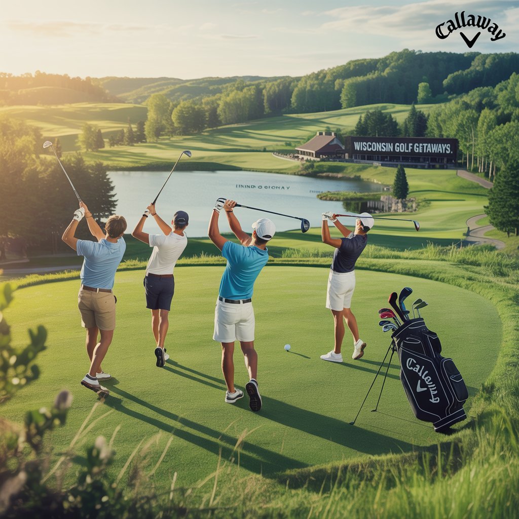Scenic View of Golf Course During a Golf Outing in Wisconsin