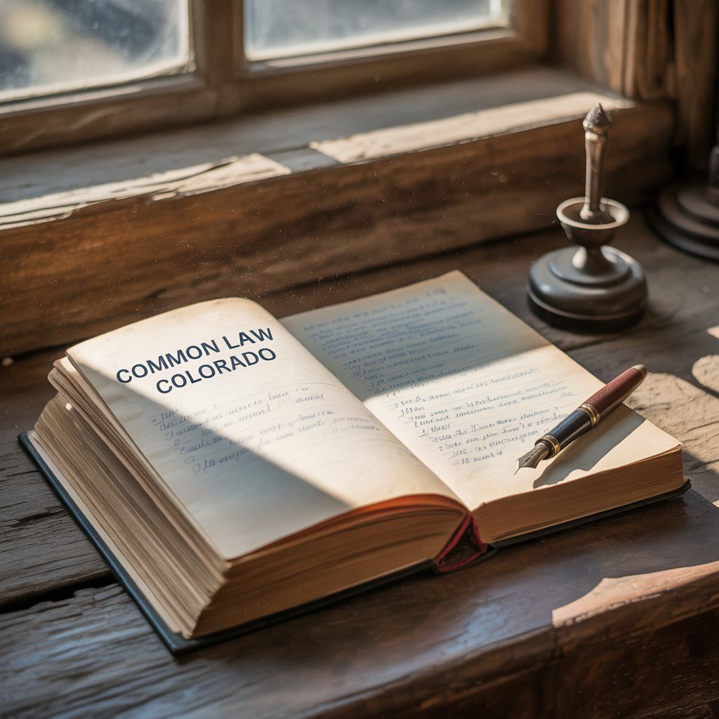 common law Colorado legal rights and marriage concept